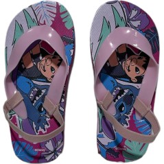 Tongs Stitch Disney avec bride élastiquée