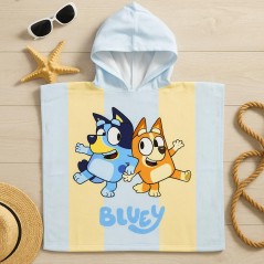 Poncho de bain Bluey