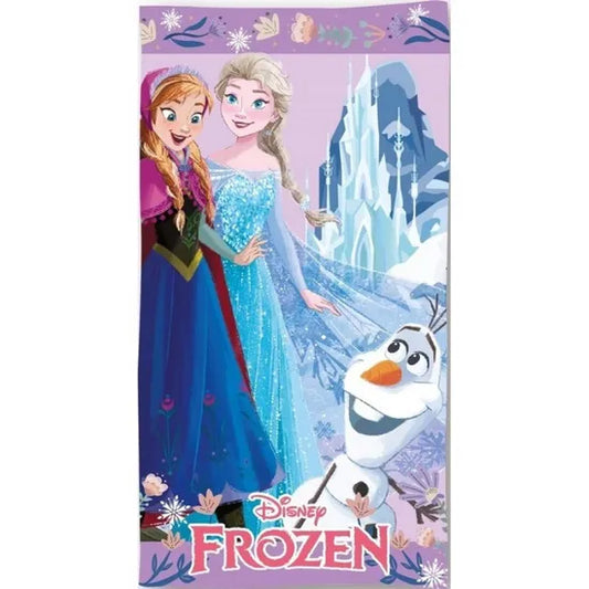 REINE DES NEIGES-FROZEN -DRAP DE BAIN-SERVIETTE DE PLAGE